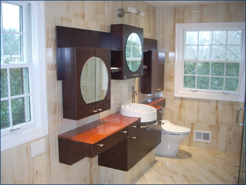 Cabinets by Accent Bath and Kitchen