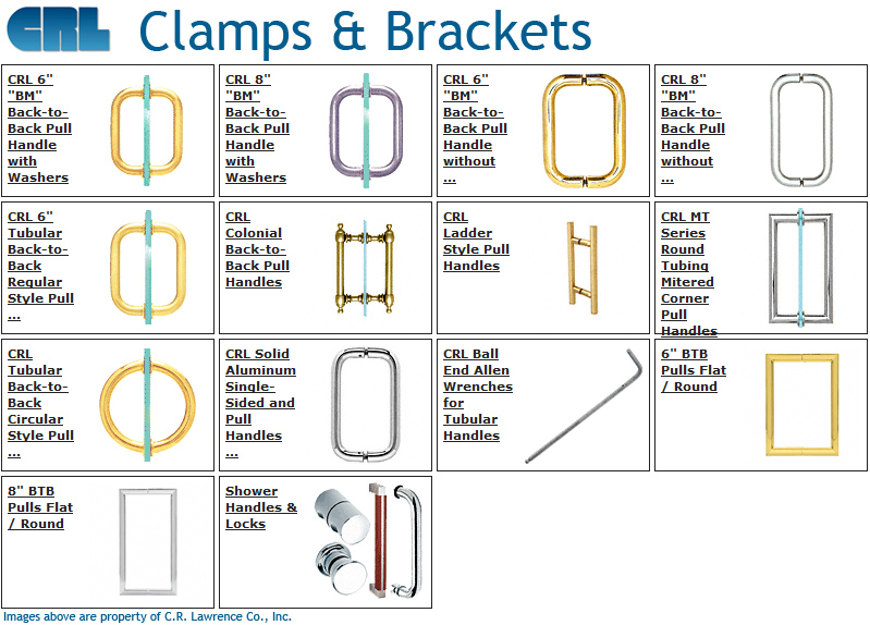 shower door bars