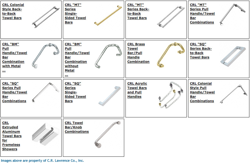 shower door bars