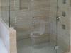 90 degree four panel shower door