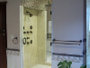 Frameless shower door